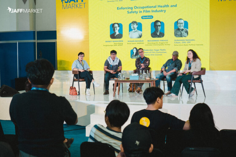 Indonesia in Dire Need of Film Industry Workplace Safety and Health Regulation, Experts Say at JAFF Market Panel